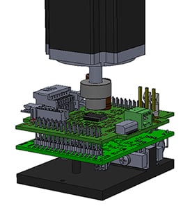magnetic-encoder-motor-shaft_small Integrated drive motor