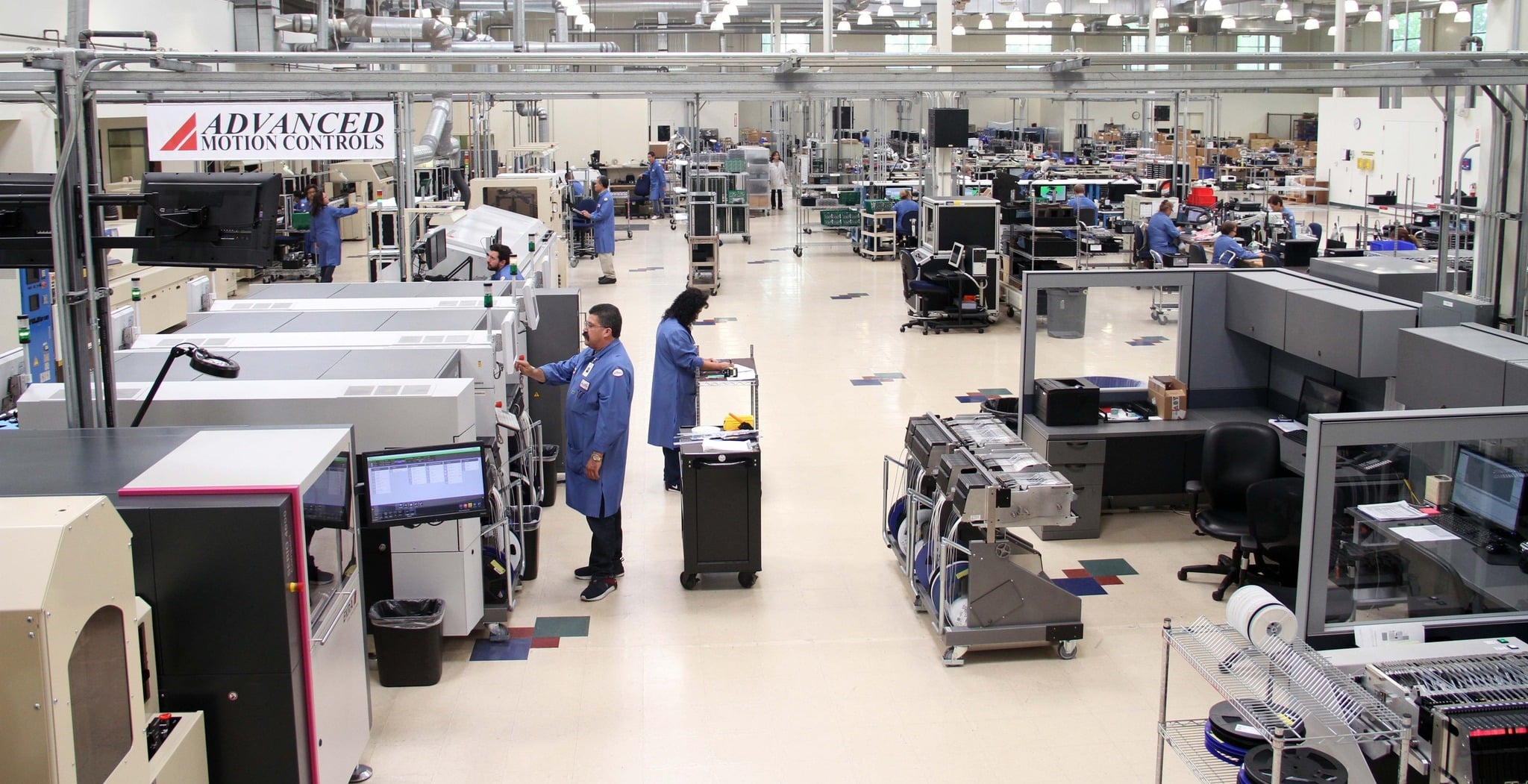Advanced Motion Controls Manufacturing Floor Camarillo