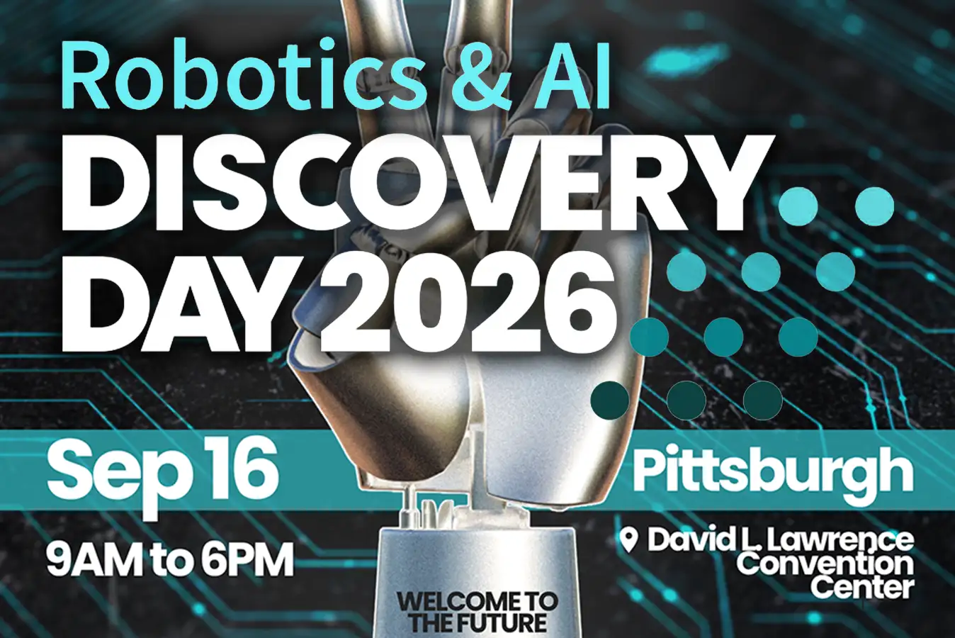 Robotics & Ai Discovery Day 2026 Info Box