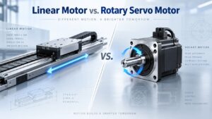 Linear Motor vs. Rotary Servo Motor